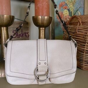 Coach White F10893 Shoulder Bag